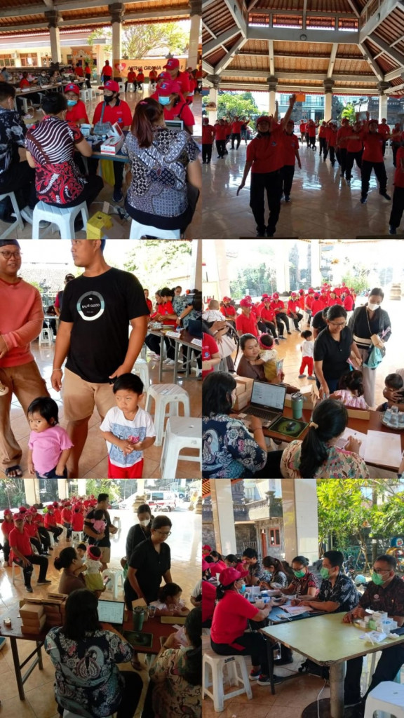 Kegiatan Posyandu Lansia dan Posyandu Balita Br.Anyar Kuta, Tanggal 05 April  2025